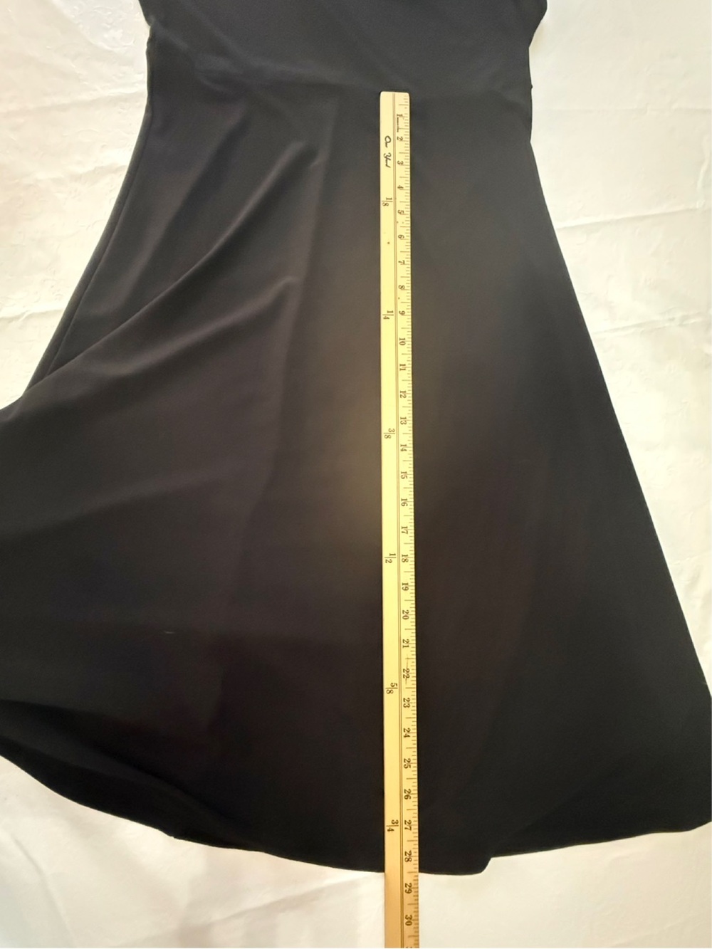 Sleeveless Black Midi Dress by R&K - Classic Everyday Fit. 10P - Picture 5 of 8